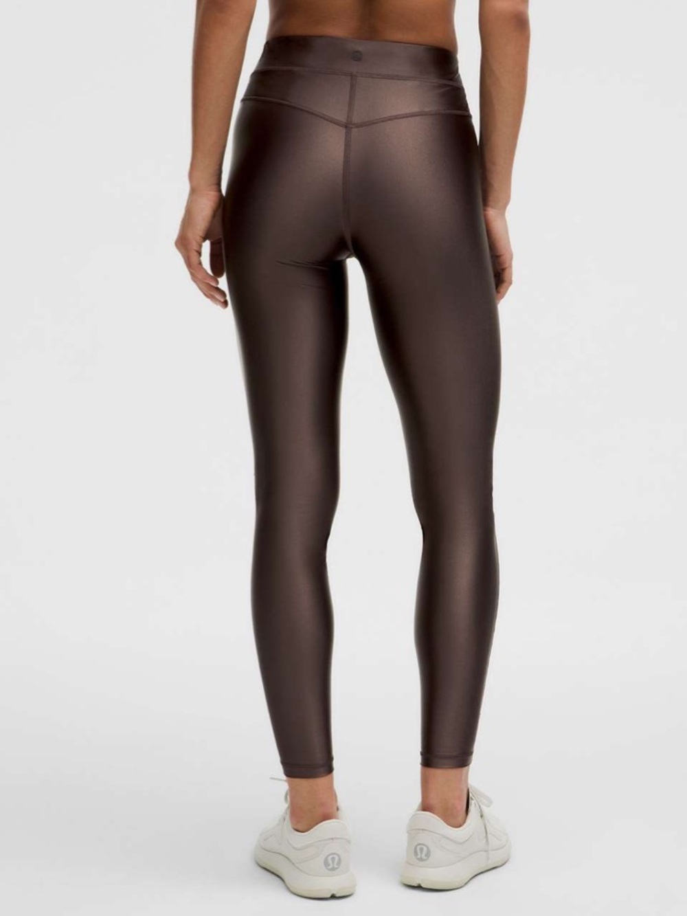 EUC Lululemon Satin Shine High-Rise Tight 28". Color Espresso. Size 10